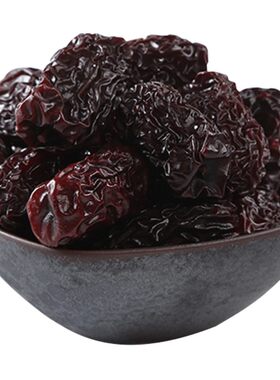 买2包邮 黑枣干乌枣干烟熏枣紫晶枣河北特产400g/袋