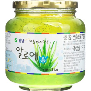 全南蜂蜜芦荟茶1kg韩国进口