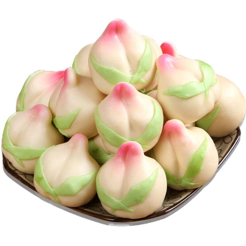 生日传统糕点礼盒寿桃馒头