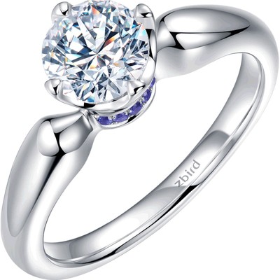 结婚Zbird钻石戒指18K金