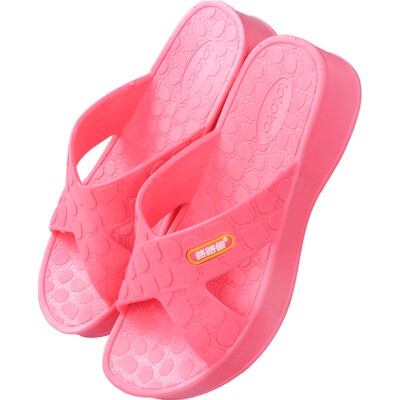 路路佳夏季加厚坡跟防滑凉拖鞋