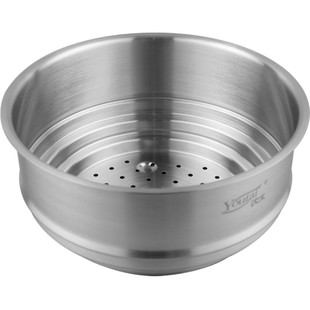 优太不锈钢蒸笼屉家用304加厚蒸锅小蒸屉蒸格蒸架16/18/20cm通用