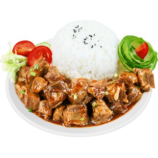 厨哈哈醇香排骨170g*10包料理包商用速食外卖盖浇饭预制菜小碗菜