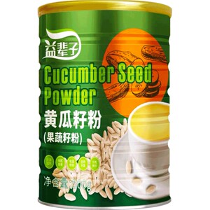 益辈子黄瓜籽粉高钙黄瓜子正品熟粉磨500g