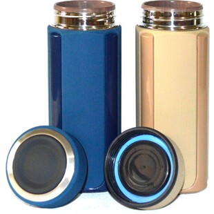 高档木鱼石内胆时尚杯子密封杯随手杯养生杯隔热防滑保温杯