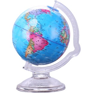 地球仪存钱罐储蓄罐创意个性金属男孩小孩防摔硬币存钱箱可存可取