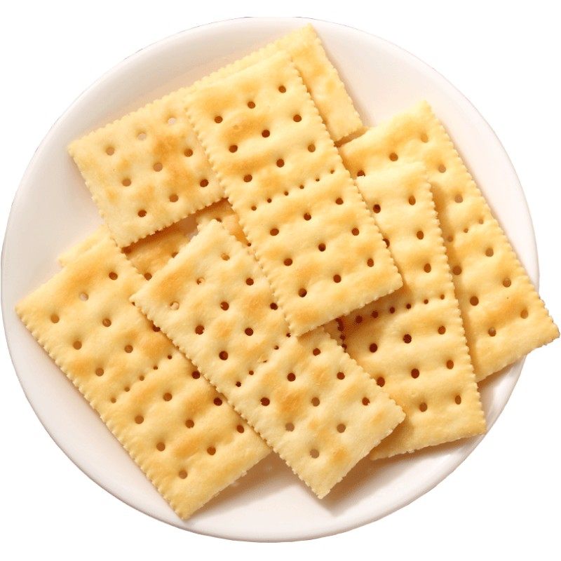 万士发奶盐芝麻味苏打饼干咸味梳打饼680g整箱包装代餐办公室零食