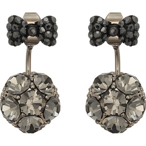 蝴蝶结耳钉 女925银针韩国气质网红高级感一式两戴耳环小野不见了