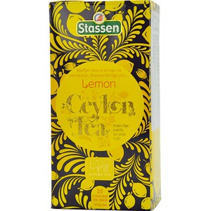 司迪生柠檬香茶 1.5g*25茶包/盒 斯里兰卡锡兰红茶袋泡茶原装进口