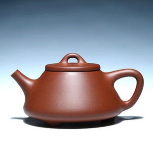 宜兴紫砂壶全手工茶壶茶具名家吴竹霞原矿底槽青260CC子冶石瓢壶