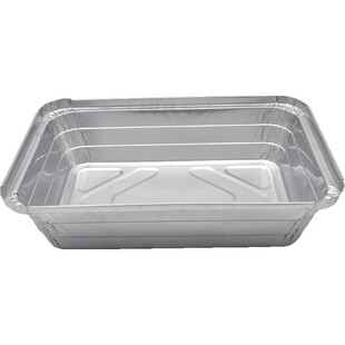 2216锡纸盒外卖打包盒烧烤花甲粉丝一次性餐盒长方形大容量1000ML