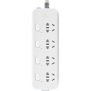 公牛插座四位独立开关插座GN-B5043电源接线板拖线板1.8米多控1米