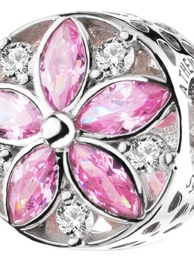 athenaie粉红色十里女友银珠子