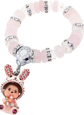 monchhichi萌趣趣女甜美芙蓉石