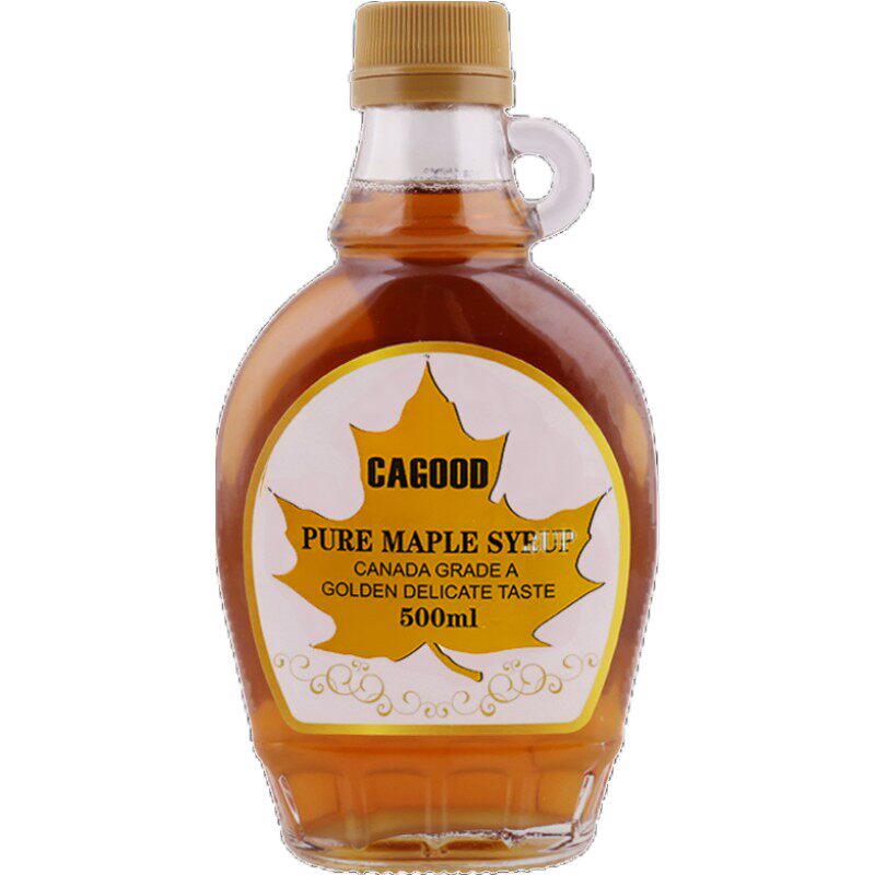 加拿大进口枫叶糖浆a级500ML奶茶咖啡烘焙原料调味枫糖浆 新货