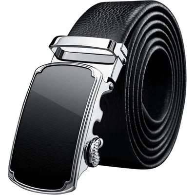 牛当家男青年休闲裤真皮自动扣