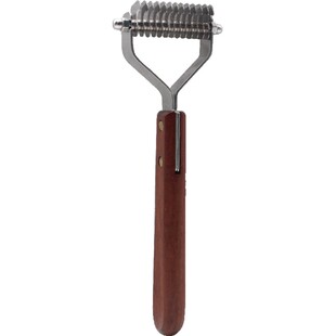 哈特丽宠物用品绒毛梳刮毛底毛耙猫咪狗狗浮毛梳Y型开结梳底绒梳