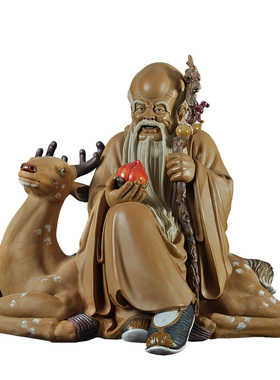 石湾陶瓷公仔大师工艺中式装饰