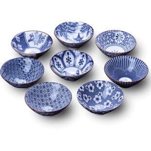 品茗杯陶瓷个人杯斗笠单杯功夫茶具主人手绘小茶杯子青花瓷茶盏