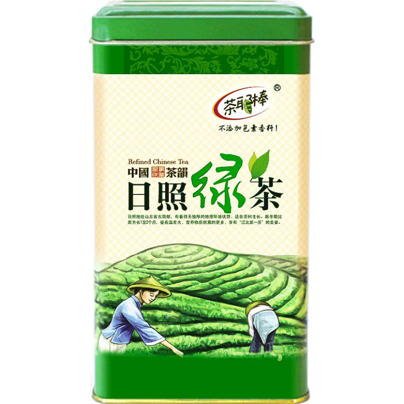 茶耶棒日照绿茶 2026新茶叶500g 浓香型盒装山东绿茶春茶炒青茶