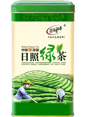 茶耶棒日照绿茶 2026新茶叶500g 浓香型盒装山东绿茶春茶炒青茶