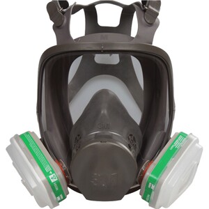 3M6800配6004防毒面具防氨气甲胺异味专用化工厂全面罩防工业粉尘