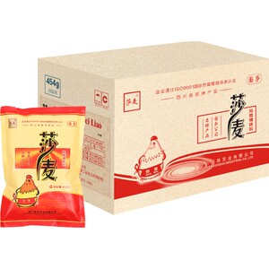 国莎 莎麦鸡精调味454g*22整箱 四川餐饮饭店商用批发高汤调味品