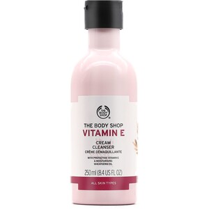 英国正品THE BODY SHOP TBS维他命E/VE温和卸妆洁面乳洗面奶250ML