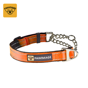 狗狗半P链项圈狗绳拉布拉多金毛狗脖圈狗套链子大型犬狗圈防爆冲