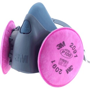3M7502 7501配2096防酸性气体有机蒸气面具PM2.5雾霾面具防尘面罩