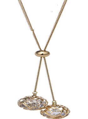 新款双长款百搭秋冬网红毛衣链