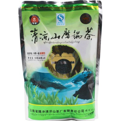 2025绿茶新茶清凉山磨锅茶春绿茶叶高香炒青一级云南官方正品320g