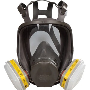3M 6800防毒面具 搭配6003全面罩防毒面罩喷漆涂鸦工业氯气氯化氢