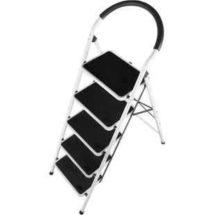 奥鹏家用折叠梯子加厚三四步5步人字梯室内楼梯扶梯爬梯小梯凳