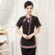 Женские черные ленты с коротким рукавом