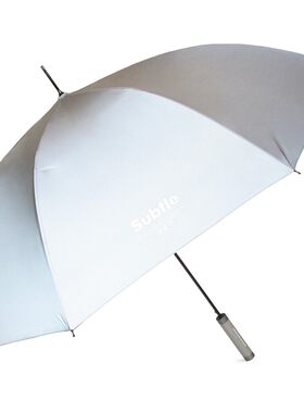 Subtle 3m反光伞ins创意街头碳纤伞柄雨伞两用长柄伞潮牌直柄大伞