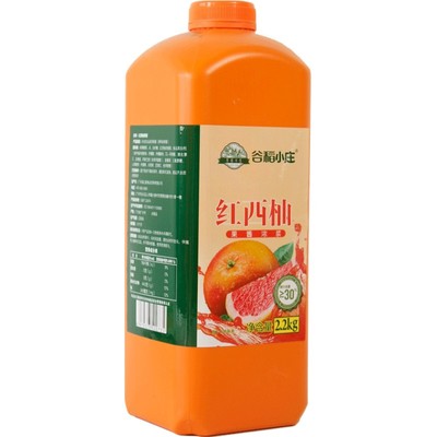 膳老板红西柚味浓缩果汁2200g