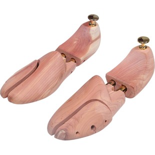 实木鞋楦雪松木香木鞋栓撑鞋扩鞋器皮鞋定型鞋撑子弹力可伸缩一对