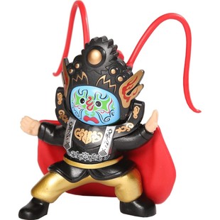 中国特色变脸娃娃川剧变脸玩偶脸谱玩具四川成都纪念品送老外礼品