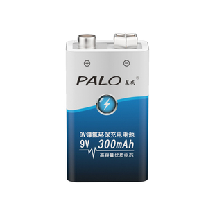星威 方型9V镍氢充电电池 6F22 万用表 麦克风 话筒电池300mah