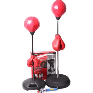 拳击速度球反应球拳击反应靶躲闪训练器梨球立式拳击沙袋练拳神器