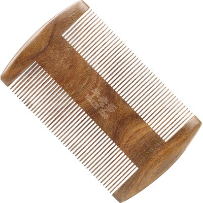 篦子虱子密齿绿檀木梳子女孩