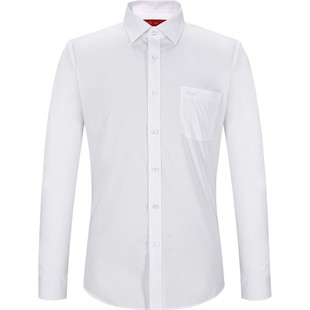 富绅白衬衫男职业商务正装工装