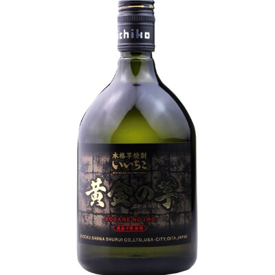 日本iichico亦竹黄金之720ml烧酒