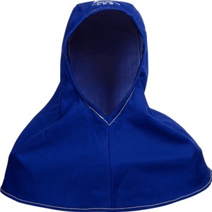 威特仕 火狐狸头套风帽防尘披肩帽焊工头戴式电焊帽防火阻燃透气