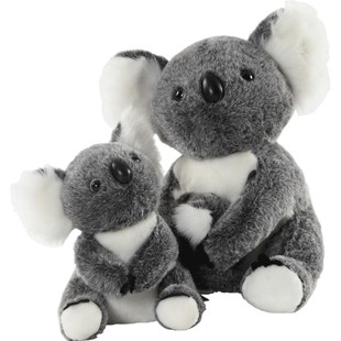 小考拉毛绒玩具玩偶仿真无尾熊树袋熊公仔毛绒布艺玩具生日礼物女