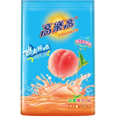 高乐高200g红茶桃子味速溶冲饮