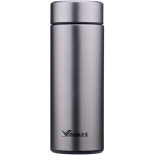 华亚保温杯304不锈钢水杯正品男女士办公商务车载带茶漏便携茶杯