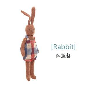 包邮布偶记diy布艺陪伴玩偶材料包手工 兔子Rabbit
