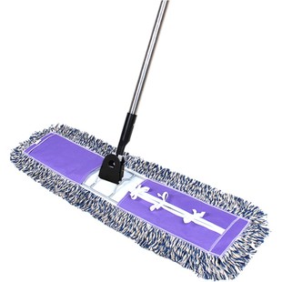 维卡平板拖把 医院酒店工厂大堂大号90cm可拆洗排拖平拖地拖 尘推